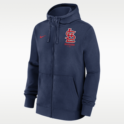 St. Louis Cardinals Lockup Men's Nike MLB Full-Zip Hoodie. Nike.com